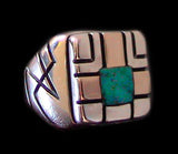 beautiful men's square ring2